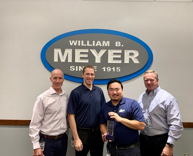 William B. Meyer Inc.’s Mike Pavelko awarded Graebel International Coordinator Choice Award