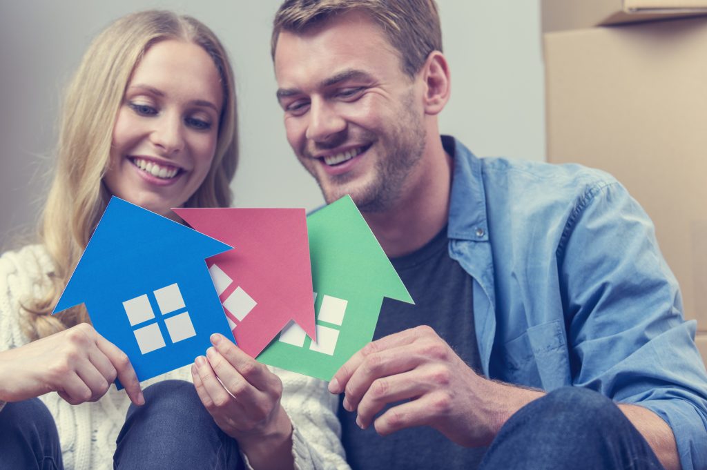 couple with three house arrows