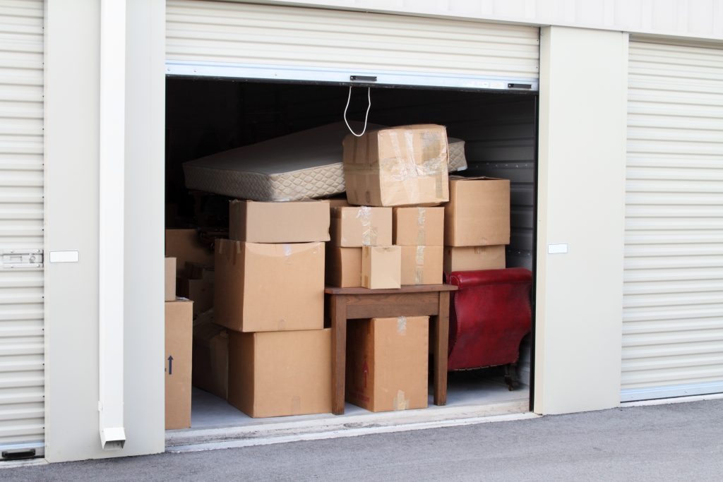 stacked boxes